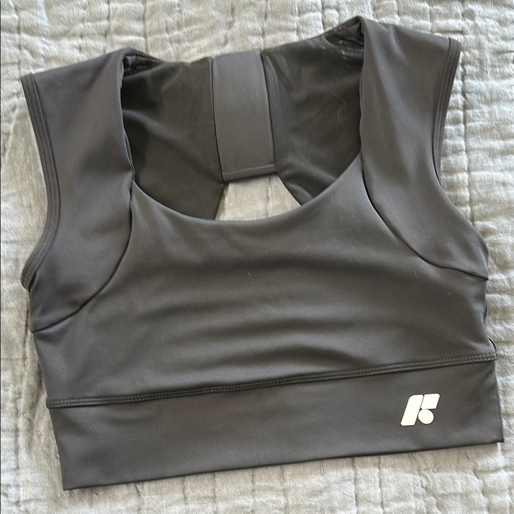 Posture correcting Black Tank Top by Form